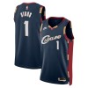 Camiseta Hombre Cleveland Cavaliers Max Strus 2025-26 Nike Classic Edition Navy Swingman Camiseta Hombre Cleveland Cavaliers Max Strus 2025-26 Nike Classic Edition Navy Swingman